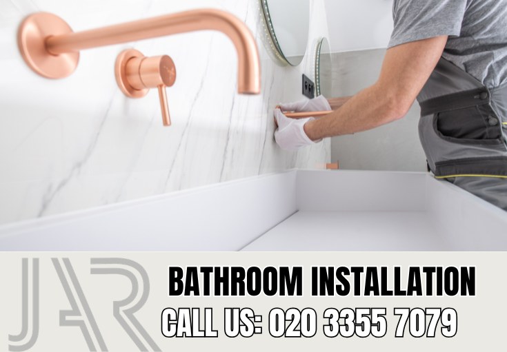 Bathroom Installation by Brompton Bathroom Fitters
